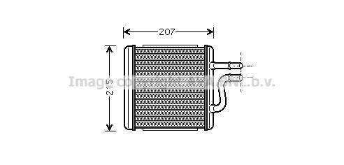 AVA QUALITY COOLING šilumokaitis, salono šildymas DW6060